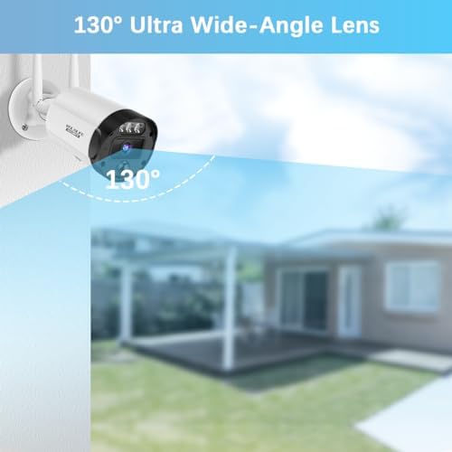 Outdoor Wireless Security Camera System, Wireless Cameras for Home Security