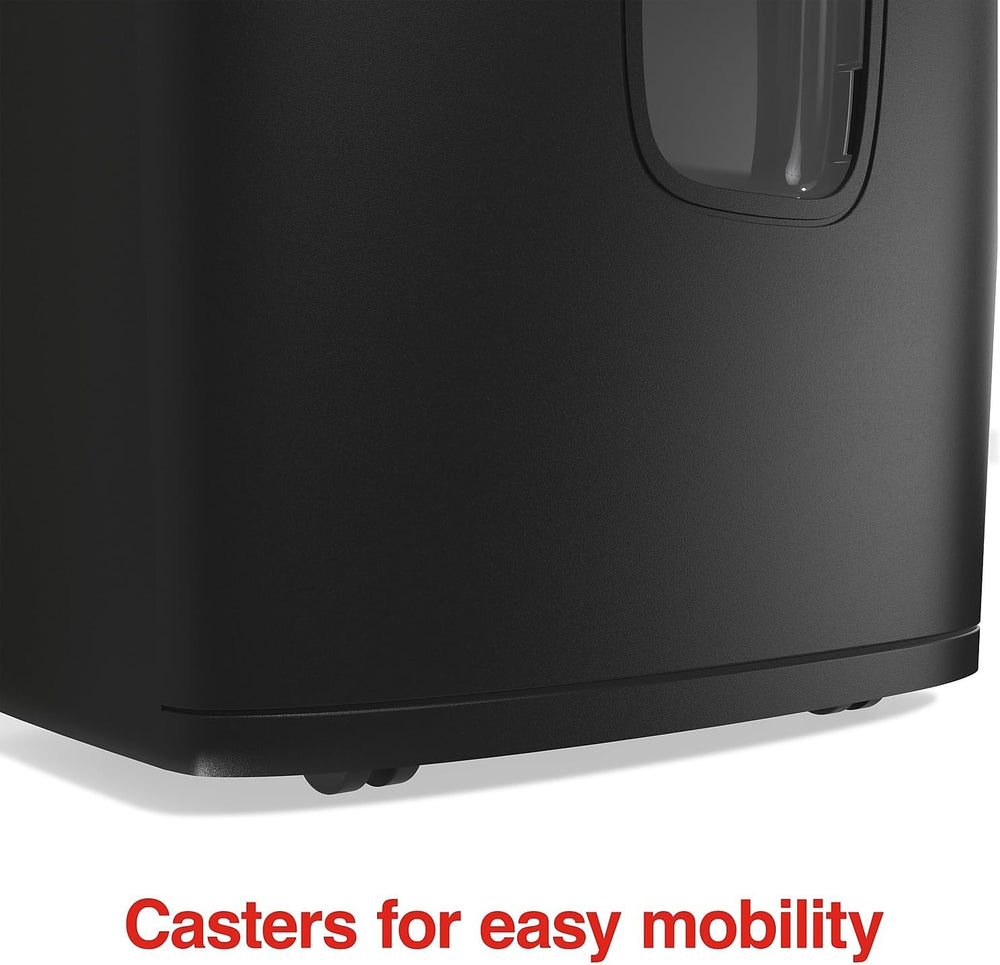 Staples 10-Sheet Micro-Cut Paper Shredder, Anti-Jam, 5-Gal Bin, Black