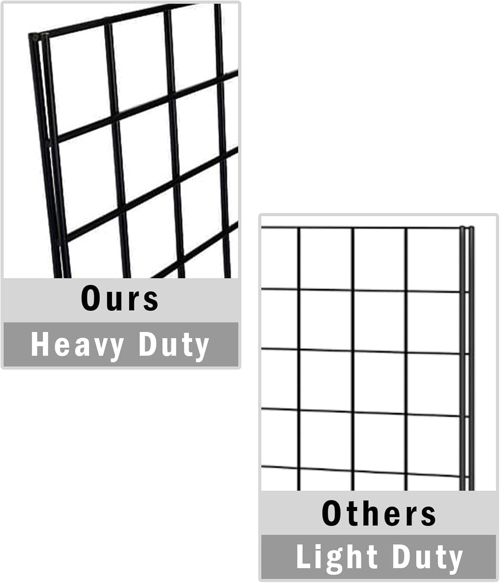 Grid Wall Commercial Grade Grid Panels Heavy Duty Panel for Retail Display 2&...