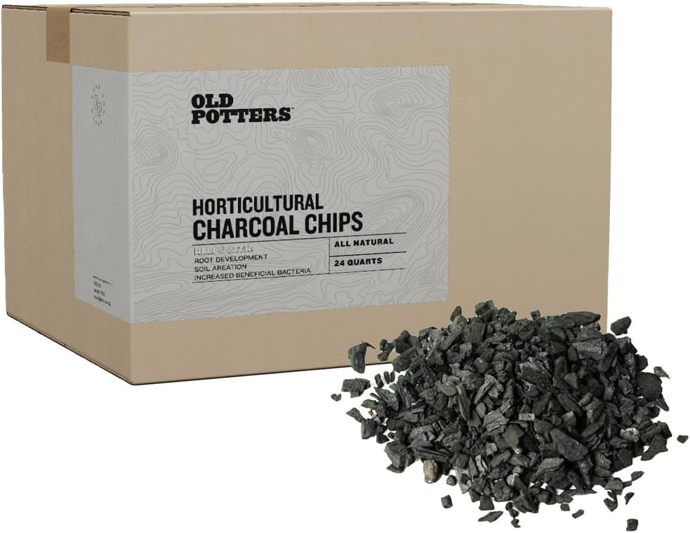 Old Potters Premium Horticultural Charcoal Chips, Natural Soil Amendment for ...