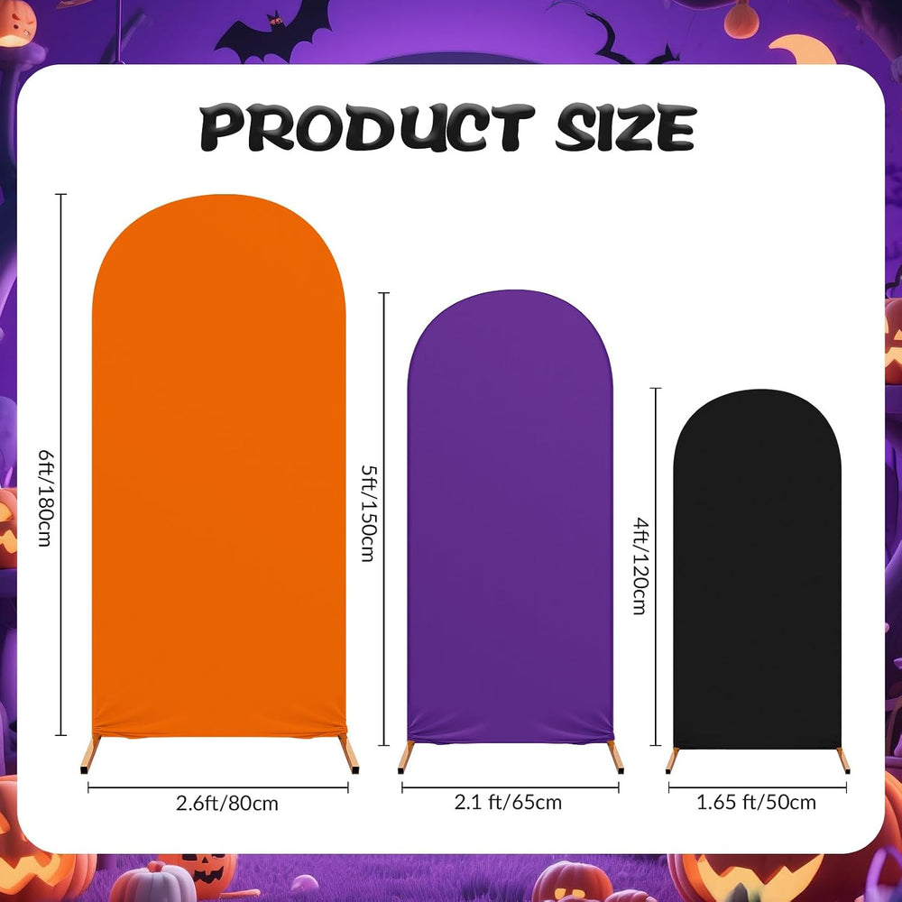 Tingjoo Halloween Theme Party Arch Covers Decoration, Set of 3