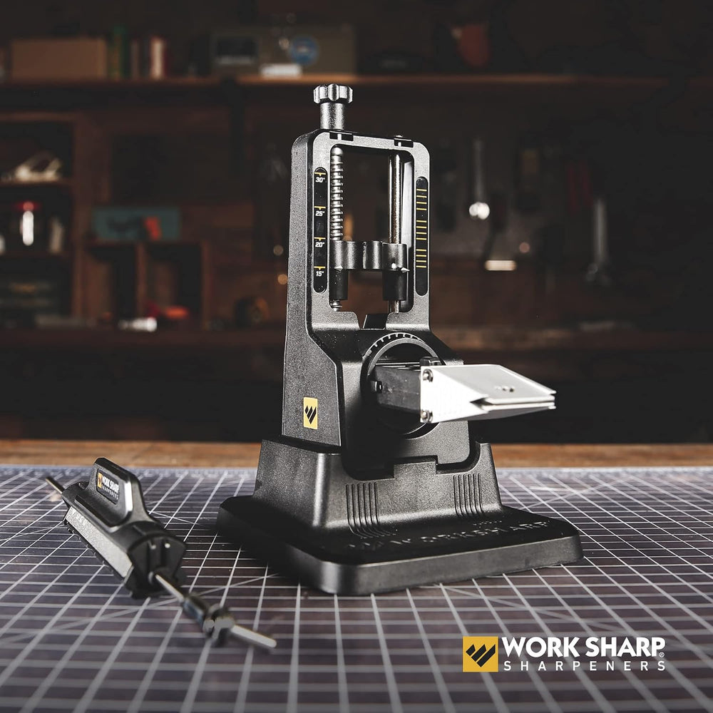 Work Sharp Precision Adjust Knife Sharpener Kit, Fixed Angle System