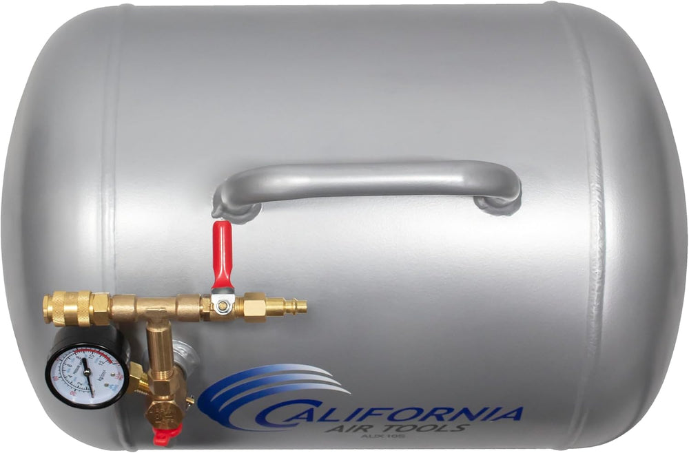 California Air Tools CAT-AUX10A Lightweight Portable Aluminum Air Tank, 10 Ga...
