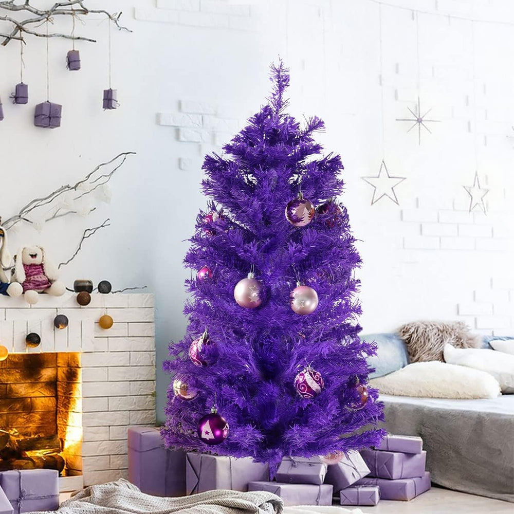 Artificial Christmas Tree, Halloween Tree PVC Leg Stand Base Foldable Xmas De...