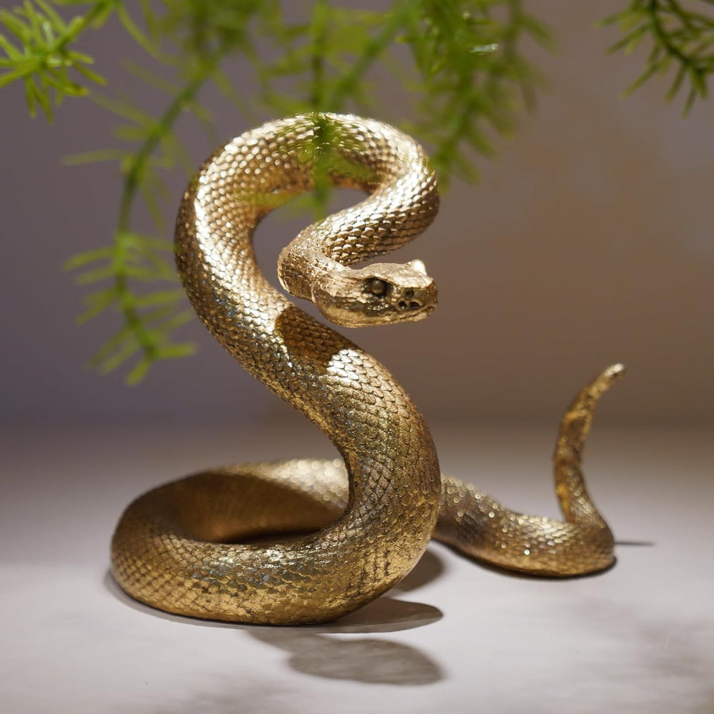 Guichifun Snake Statue Decor Halloween Decoration Collectible Figurines