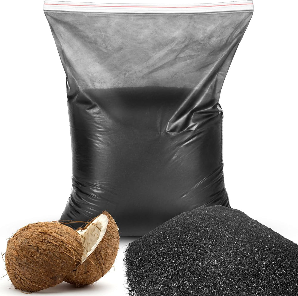 Threlaco 10lbs Activated Charcoal Powder Bulk, 0.02 x 0.07 Inch