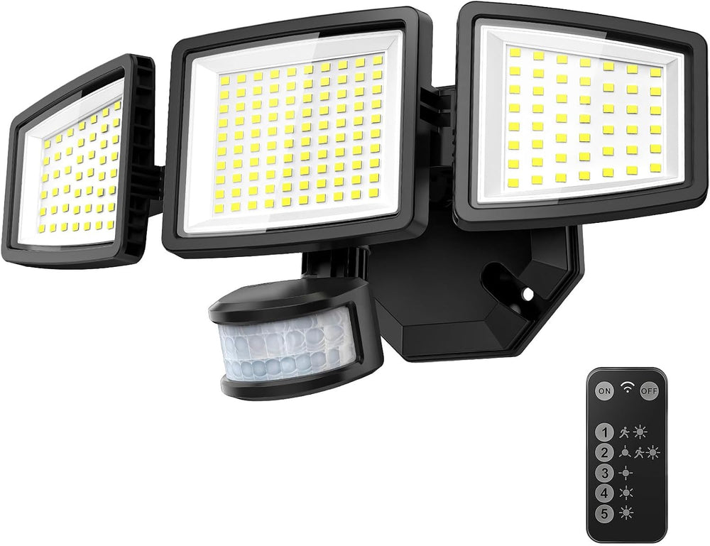 LED Security Lights Motion Sensor Light Outdoor, 7000LM, 6500K, Waterproof, F...