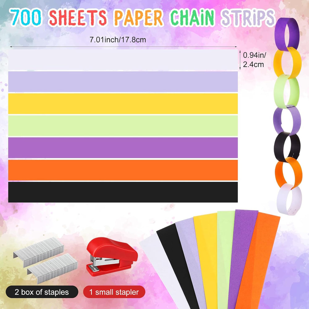 Yoonotee Halloween Party Decoration 574 ft Crepe Streamers for Party Decor