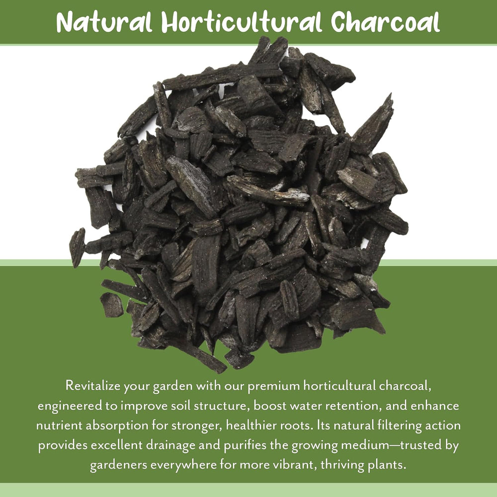 Soil Sunrise Horticultural Charcoal for Indoor Plants (12 Quarts) Hardwood So...