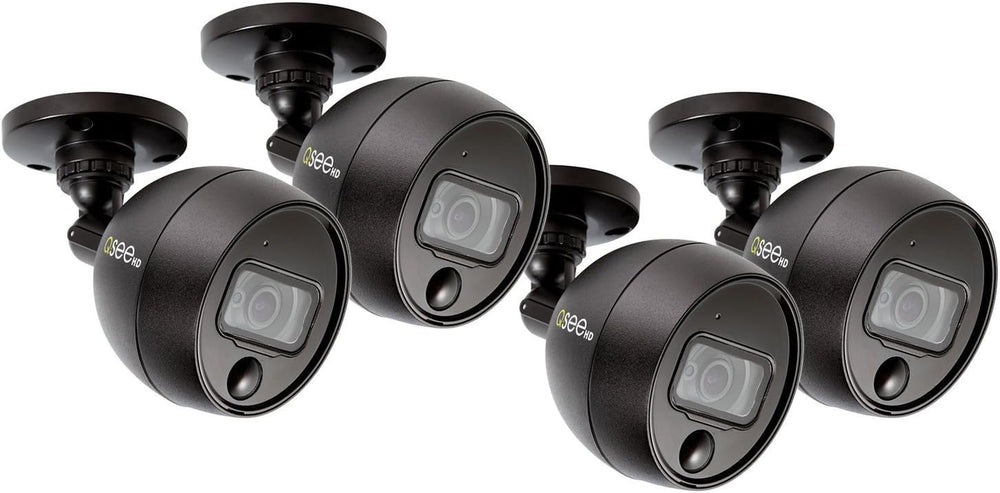 Q-See (QCA8091B-4) Home Security Camera, 1080p Analog HD Add-On Security CCTV...