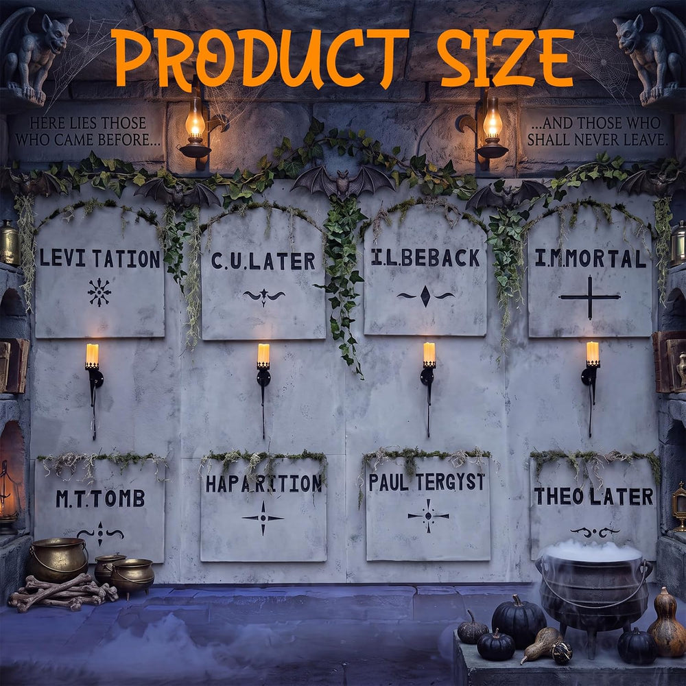 Halloween Garage 7x16 ft Door Cover Banner Large Halloween Hanging Backdrop D...
