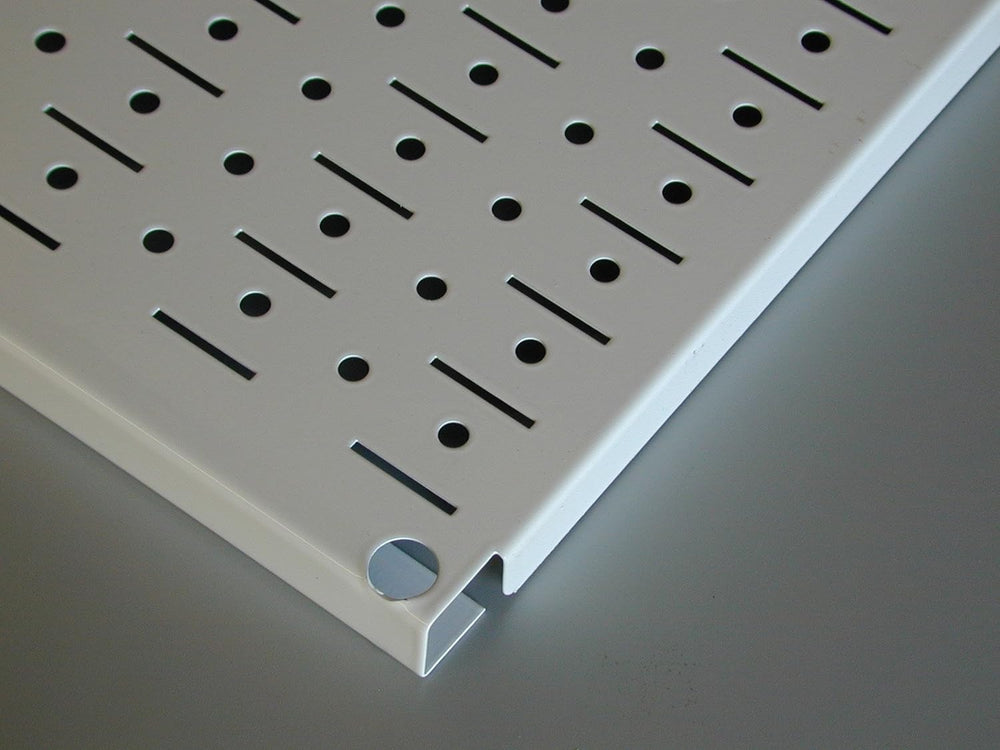 Wall Control 30-P-3232B Black Metal Pegboard Pack - (2) 32" Tall x 16&qu...