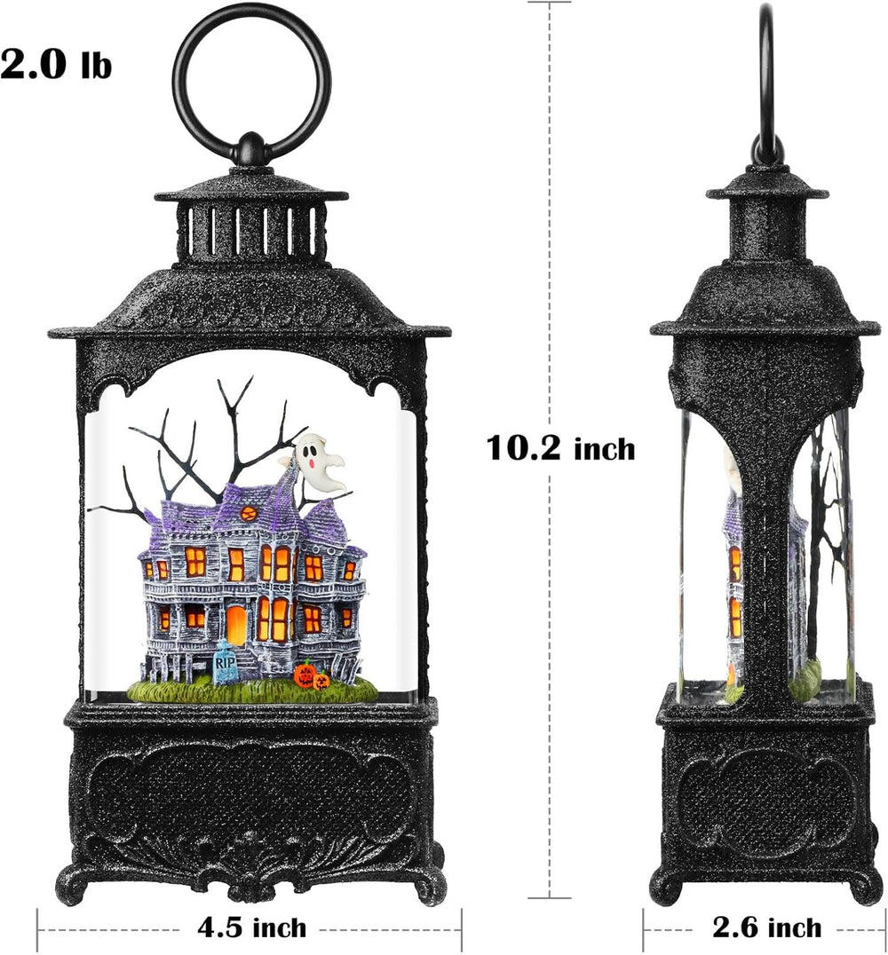 Halloween Snow Globe Lantern Haunted House Halloween Decorations