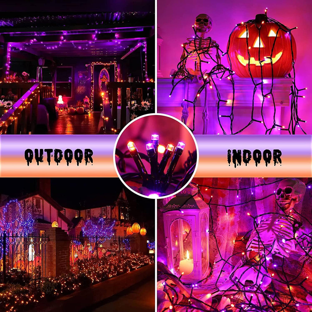 iShabao RGB Color Changing String Lights, 115 FT 300 LED Halloween Lights