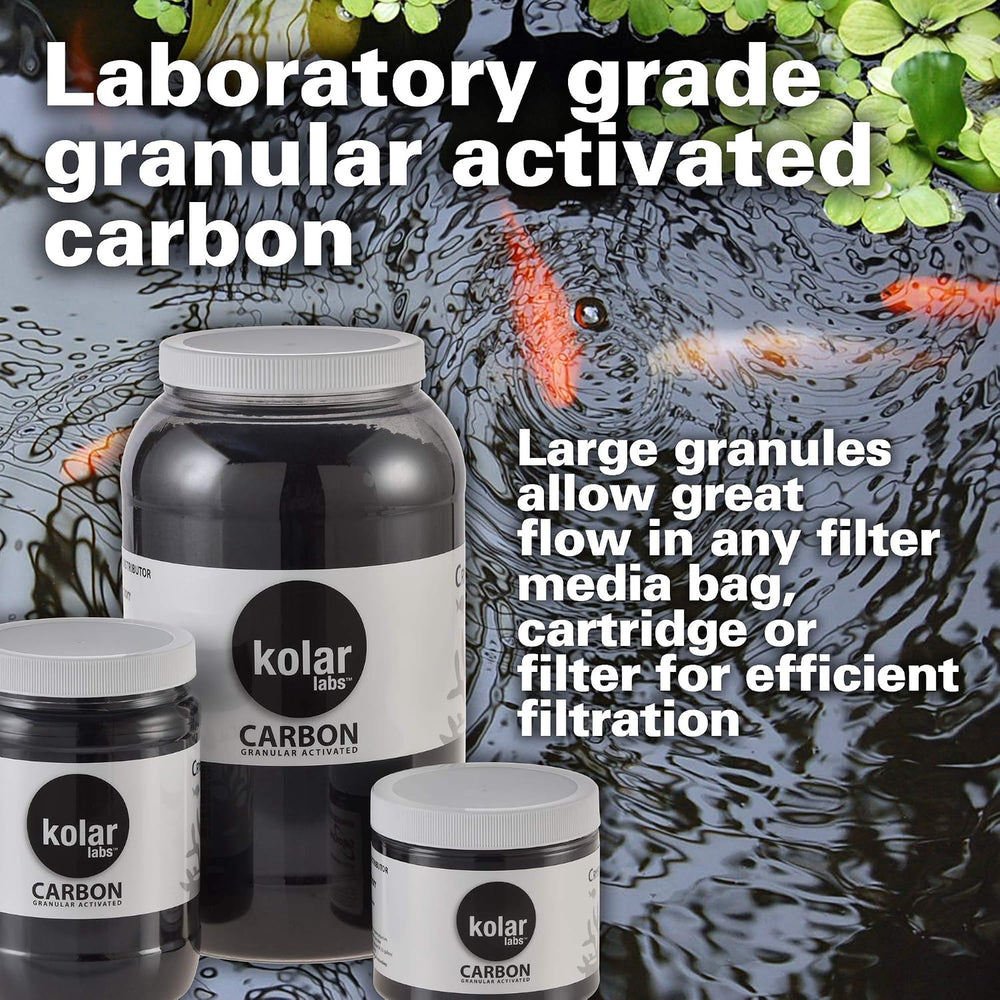Kolar Labs Crystal Cal Activated Carbon – 1 Gallon, Activated Charcoal for Aq...