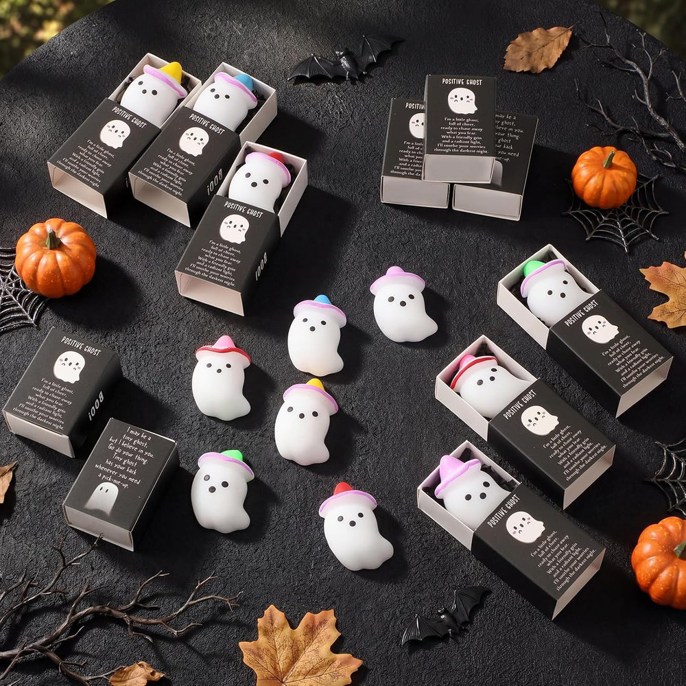 24 Sets Halloween Ghost Gifts Positive Halloween Party Favors