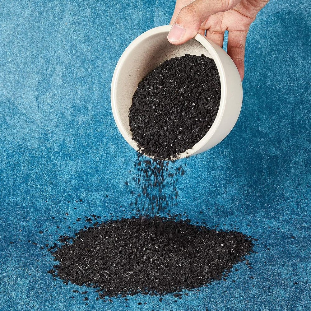 Timgle 6.6 Lbs Activated Charcoal Bulk Coconut Granular Carbon 10-18 Mesh