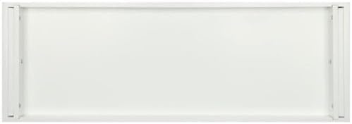 BOWERY HILL 6 Drawer Entryway Storage Cubby Bench in White and Gray