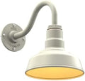 Steel Lighting Co. Hawthorne Barn Light | Outdoor Wall Mounted | 8 inch Dome |