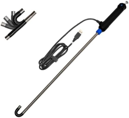 vividia va-400i usb one-way articulation rigid borescope inspection shown in use