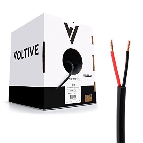 Voltive 12/2 Speaker Wire, in-Wall CL3 & Direct Burial, 250ft