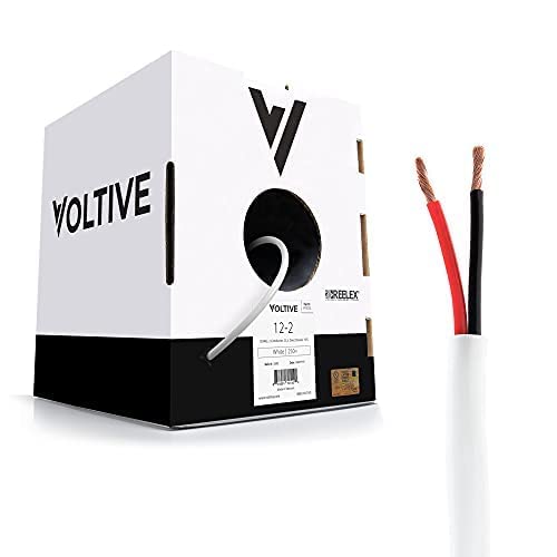 Voltive 12/2 Speaker Wire, in-Wall CL3 & Direct Burial, 250ft