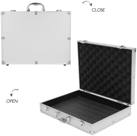 aluminum tool case lockable portable storage box 14.5, package contents