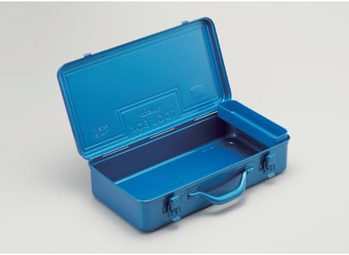 TRUSCO T-410 Trunk Tool Box, 16.5 x 8.7 x 4.3 inches (418 x 222 x 110 cm), Blue
