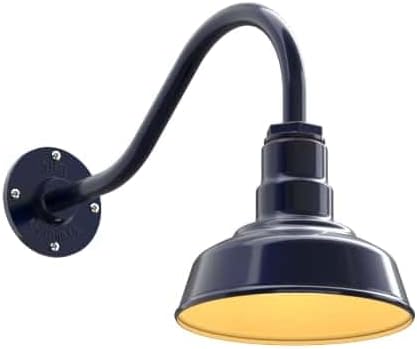 Steel Lighting Co. Hawthorne Barn Light | Outdoor Wall Mounted | 8 inch Dome |