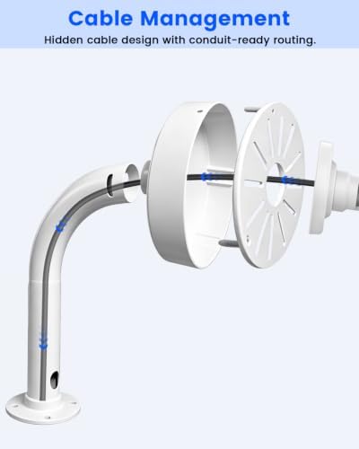 Universal L-Type Metal Security Camera Wall Mount Bracket