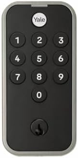 Yale Digital Keypad Deadbolt, Keyless Entry Door Lock, Satin Nickel