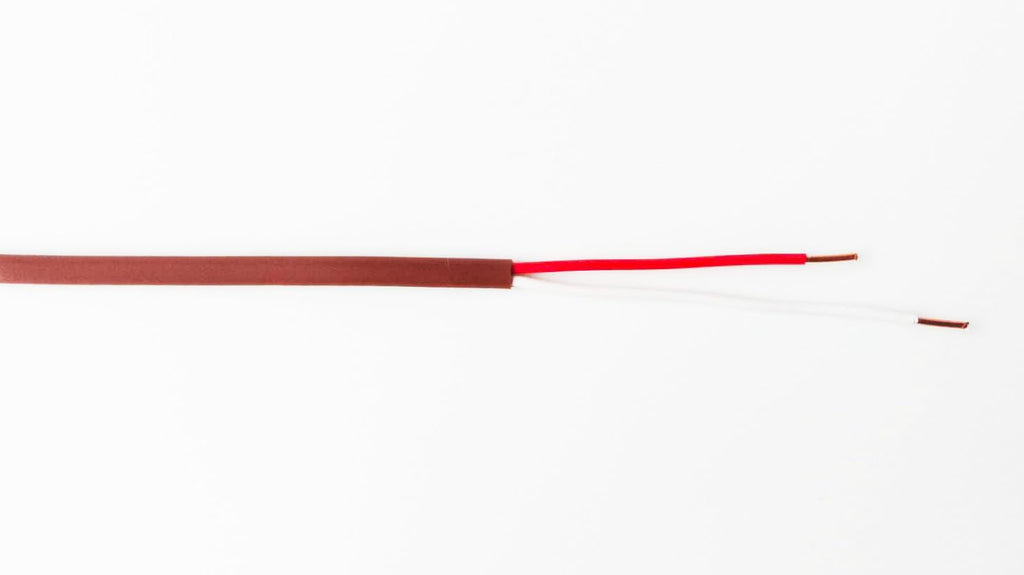 EASTWIRE 18/2 500ft Thermostat Wire, Solid Copper Wire, 18 Gauge Conductor