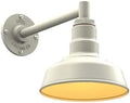Steel Lighting Co. Hawthorne Barn Light | Outdoor Wall Mounted | 8 inch Dome |
