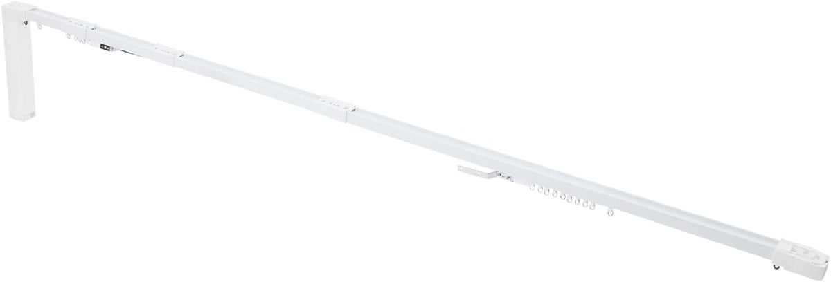 lemoeyes electric curtain track, retractable motorized curtains rod, view 10
