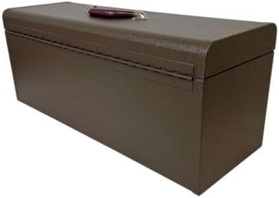 Homak 24-Inch Industrial Steel Toolbox, Brown Wrinkle Powder Coat, BW00200240