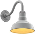 Steel Lighting Co. Hawthorne Barn Light | Outdoor Wall Mounted | 8 inch Dome |