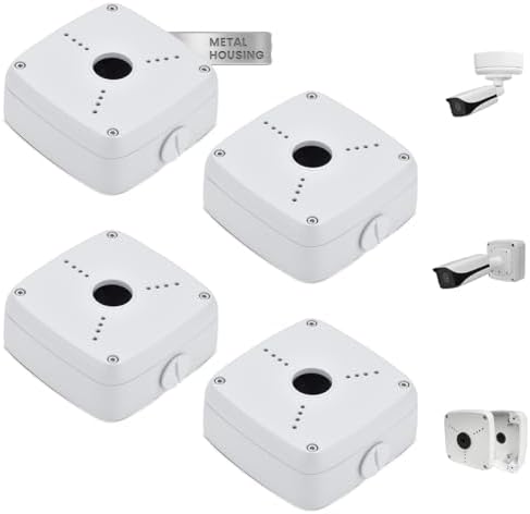 ku-pfa122 security camera junction box compatible with dah shown in use