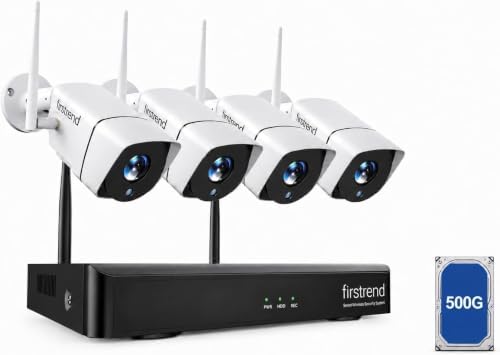 (2026 new) firstrend wifi wireless security camera system shown in use