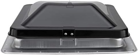 HENG’S INDUSTRIES 14" RV CAMPER TRAILER UNIVERSAL SMOKE LID ROOF VENT WITH 12V 12 VOLT FAN 74112- NO GARNISH RING INCLUDED