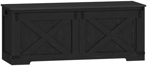 Hzuaneri 47" Storage Bench, Lift Top,225L/59Gal Storage Chest