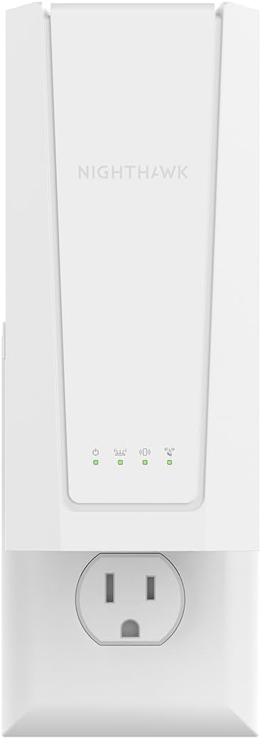 NETGEAR WiFi 7 Range Extender – BE5000 Dual-Band Wireless Signal Booster &