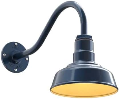 Steel Lighting Co. Hawthorne Barn Light | Outdoor Wall Mounted | 8 inch Dome |