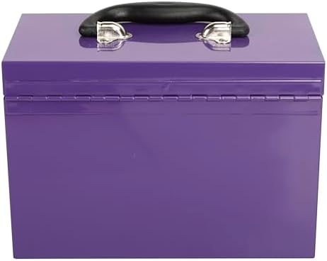 Viper Tool Storage 11-Inch 2-Drawer Portable Toolbox, Purple