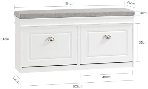 Haotian Shoe Storage Bench Entryway