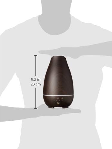 HealthSmart Essential Oil Diffuser, Cool Mist Humidifier and Aromatherapy (Pack of 2)