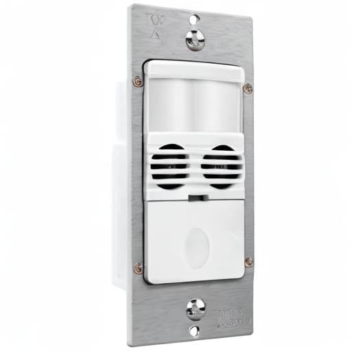 Enerlites MWOS-W Motion Sensor Switch, Ultrasonic and PIR Dual Technology