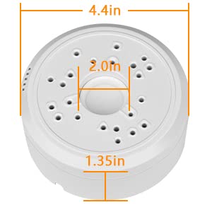 Universal Junction Box for Bullet Security Camera, Dome Camera Junction Box (4pcs)