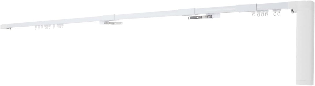 lemoeyes electric curtain track, retractable motorized curtains rod, view 9