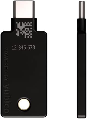 Yubico - YubiKey Bio C (FIDO Edition) - Basic Compatibility - Multi-Factor authentication (MFA) Security Key and passkey, Connect via USB-C, Biometric, FIDO Certified - Protect Your Online Accounts