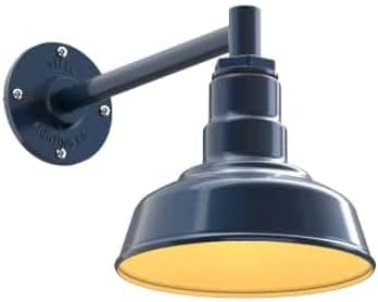 Steel Lighting Co. Hawthorne Barn Light | Outdoor Wall Mounted | 8 inch Dome |